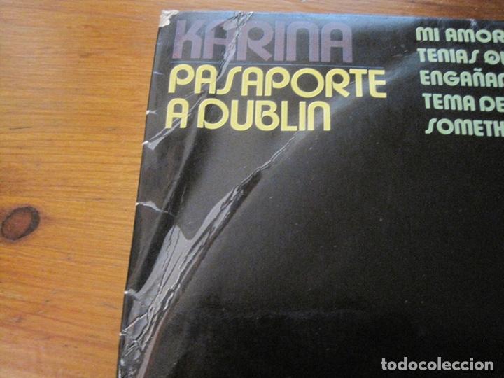 Discos de vinilo: Karina Pasaporte a Dublin lp - Foto 2