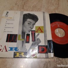 Discos de vinilo: LOLITA GARRIDO-- SPANISH FEMALE YE YE-ENAMORADA+3-EP-1961. Lote 222002320