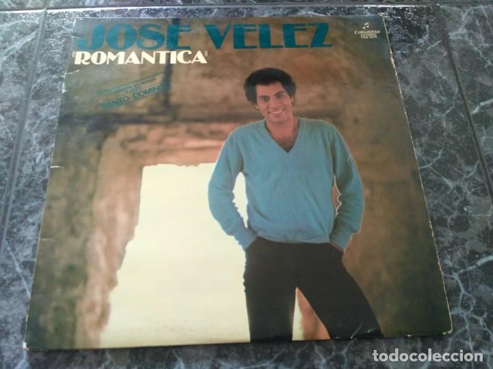 Discos de vinilo: Jose Velez - Romantica (LP) - Foto 1