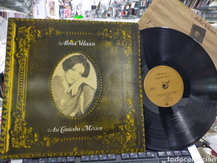 LP Alma Velasco outlet - Asi Cantaba Mexico Vinyl Record