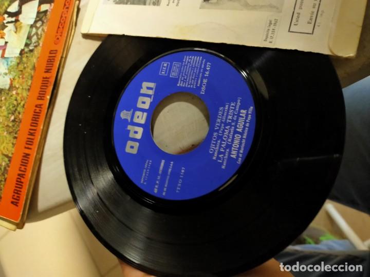 Discos de vinilo: Antiguo disco de vinilo Single Antonio Aguilar - Foto 3