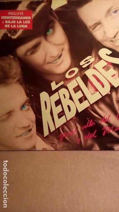 Discos de vinilo: LOS REBELDES - MAS ALLA DEL BIEN ... - Foto 1