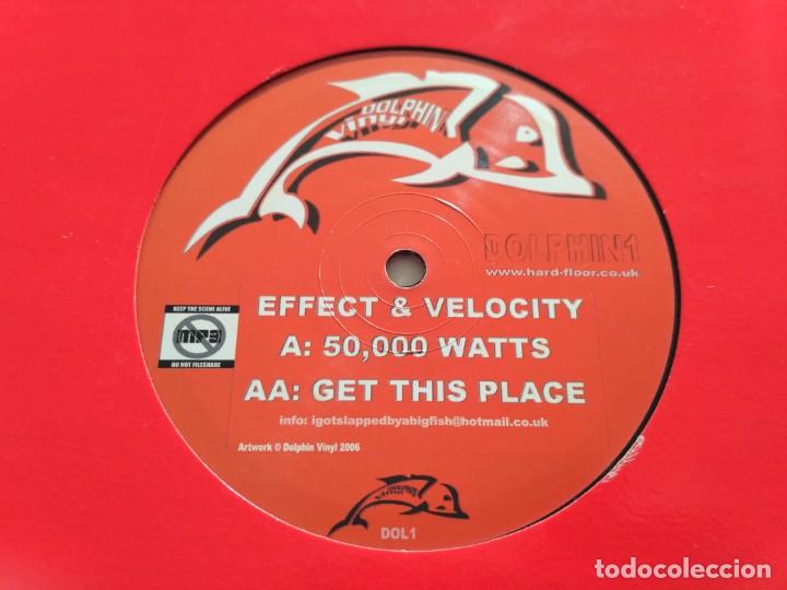 Discos de vinilo: Effect & Velocity - 50,000 Watts / Get This Place - Foto 1