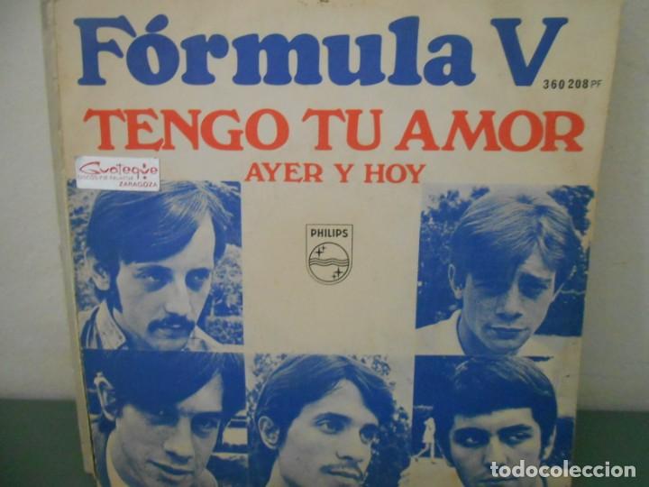 Discos de vinilo: FORMULA V - TENGO TU AMOR - Foto 1