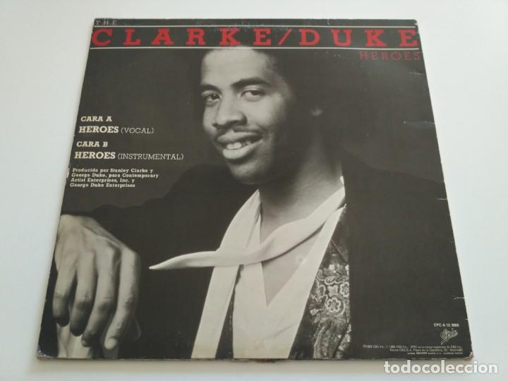 Discos de vinilo: Stanley Clarke/George Duke - Heroes - Foto 2