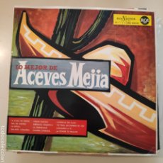 Discos de vinilo: NTA LO MEJOR DE ACEVES MEJIA 1962 LP SPAIN VINILO MEXICO. Lote 366249191