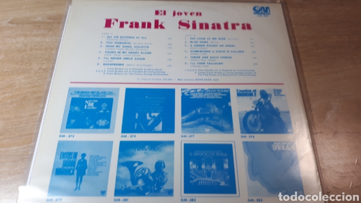 Discos de vinilo: FRANK SINATRA EL JOVEN FRANK SINATRA - Foto 2