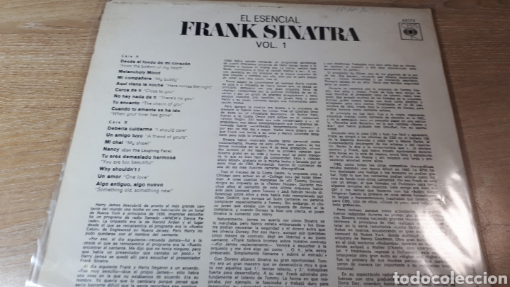 Discos de vinilo: FRANK SINATRA EL ESENCIAL VOL.1 - Foto 2
