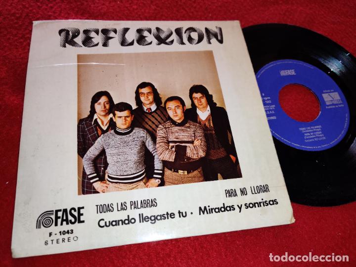 reflexion todas las palabras/para no llorar/cua - Comprar Discos EP Vinilos  música Grupos Españoles de los 70 y 80 en todocoleccion - 222148886