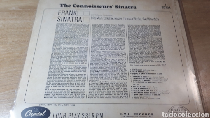 Discos de vinilo: FRANK SINATRA THE CONNOISSEURS SINATRA - Foto 2