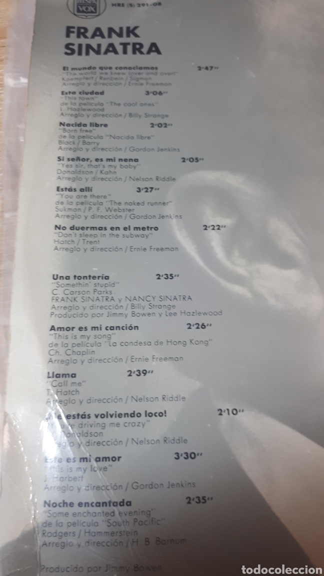 Discos de vinilo: FRANK SINATRA - Foto 4