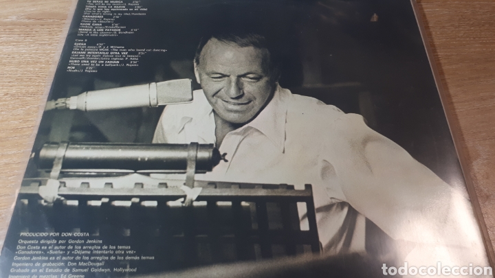 Discos de vinilo: FRANK SINATRA VUELVE EL DE LOS OJOS AZULES - Foto 2