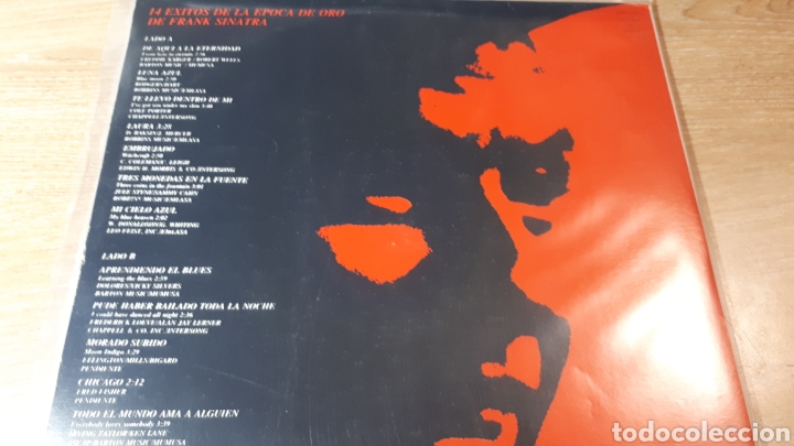 Discos de vinilo: FRANK SINATRA 14 EXITOS DE LA EPOCA DE ORO - Foto 2
