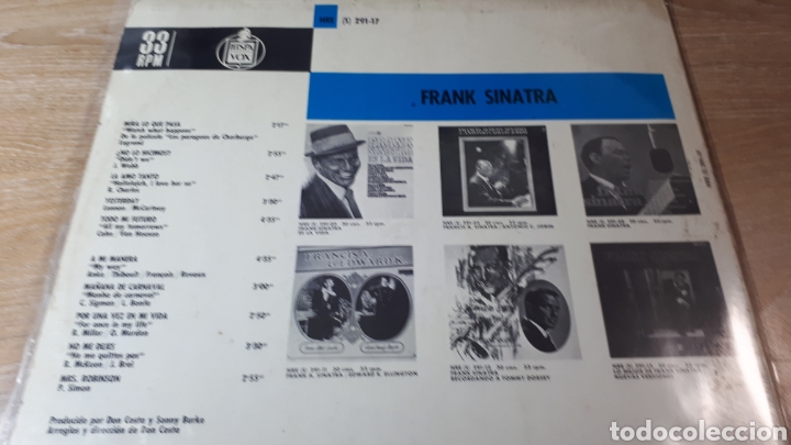 Discos de vinilo: FRANK SINATRA A MI MANERA - Foto 2