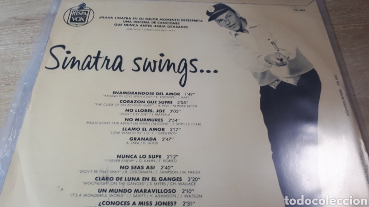 Discos de vinilo: FRANK SINATRA SWING ALONG WITH ME - Foto 2