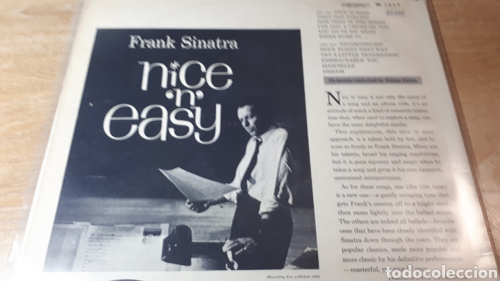 Discos de vinilo: FRANK SINATRA NICE N EASY - Foto 2