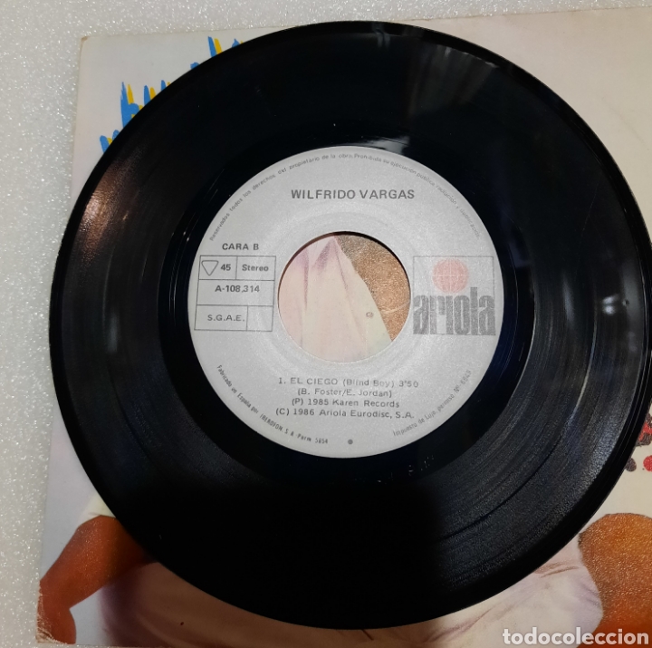 Discos de vinilo: Wilfrido Vargas - la medicina - Foto 3