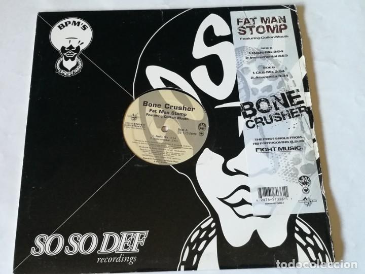 Discos de vinilo: Bone Crusher Featuring Cotton Mouth - Fat Man Stomp - 2003 - Foto 1