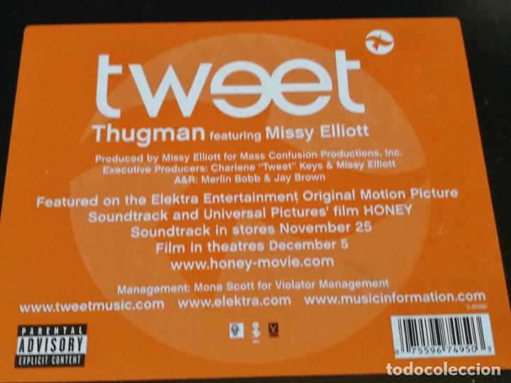Discos de vinilo: Tweet Featuring Missy Elliott - Thugman - 2003 - Foto 2