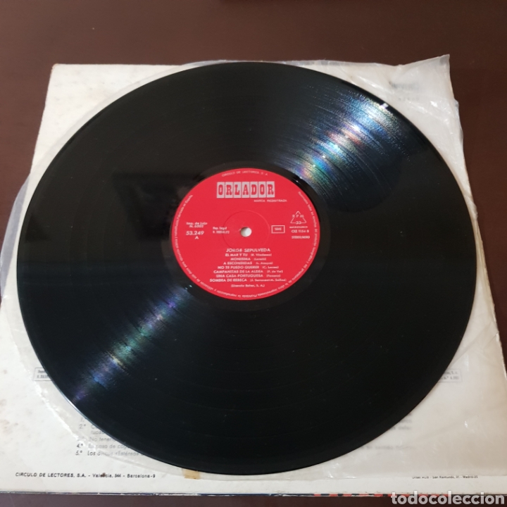 Discos de vinilo: JORGE SEPULVEDA 1972 - Foto 4