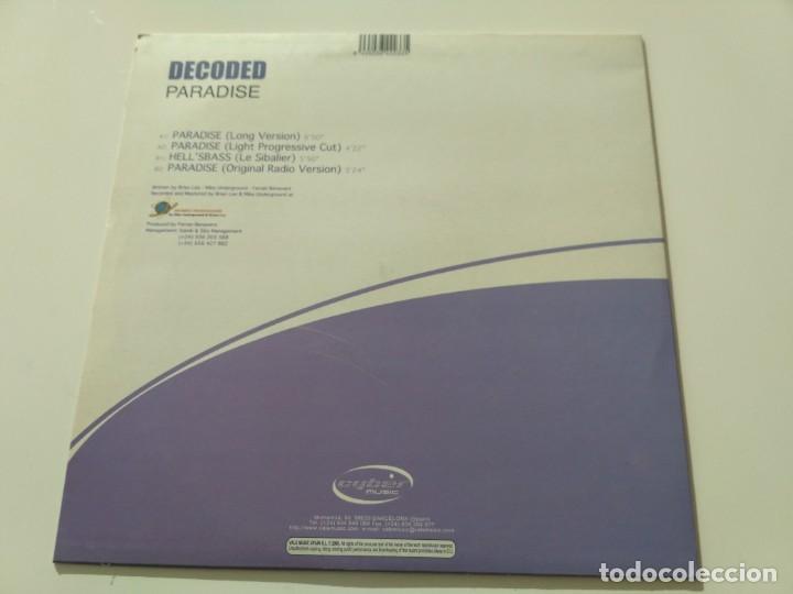 Discos de vinilo: Decoded - Paradise - Foto 2