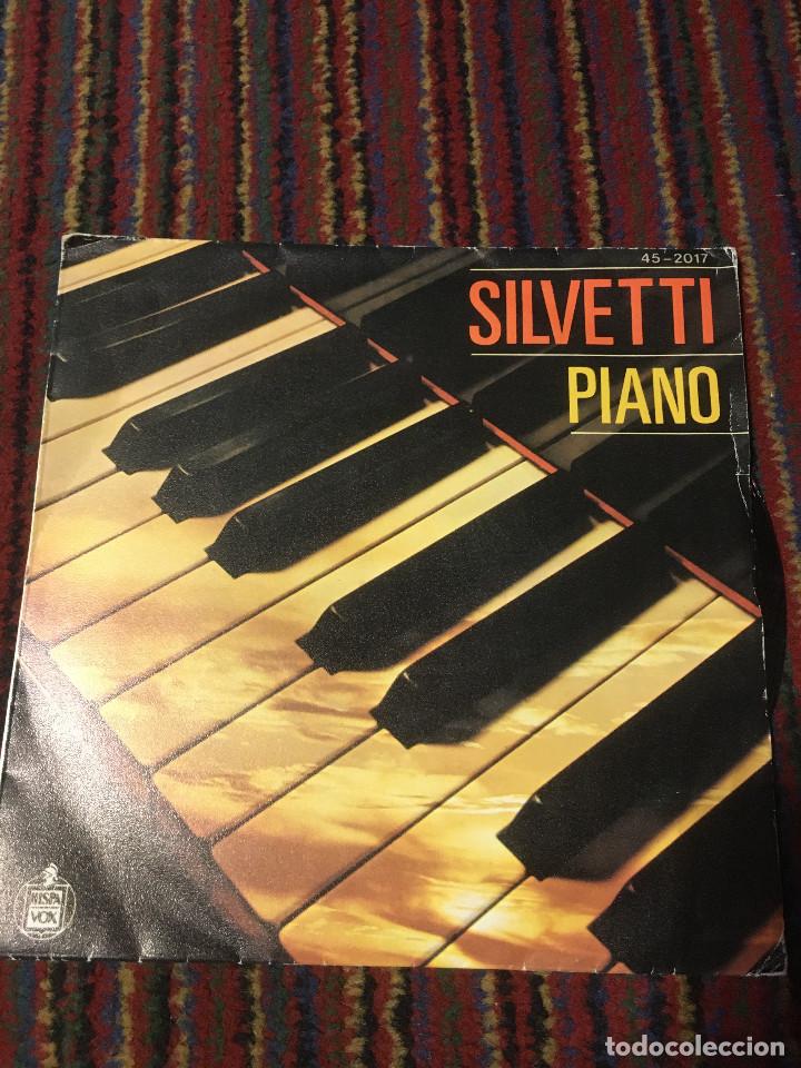 Discos de vinilo: Bebu Silvetti - Piano SINGLE - Foto 1