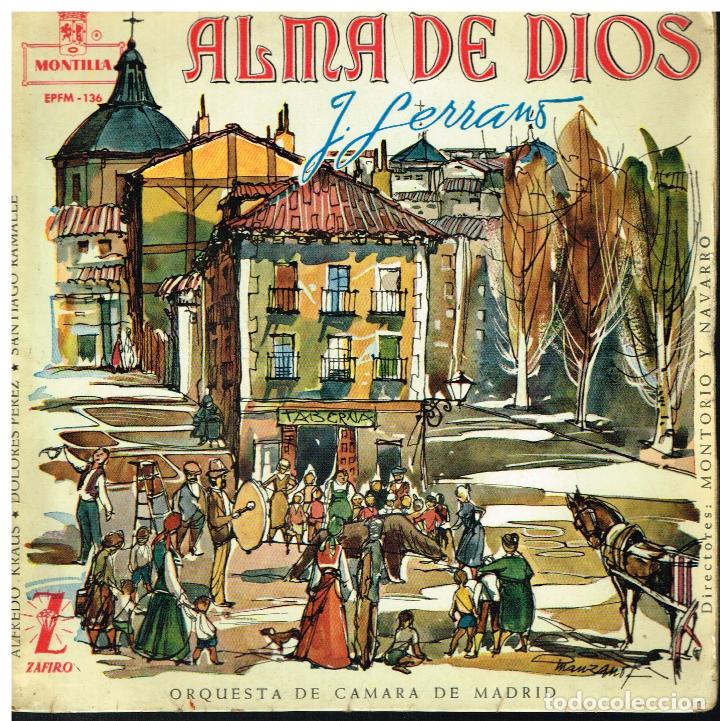 Discos de vinilo: ALMA DE DIOS - EP 1959 - Foto 1