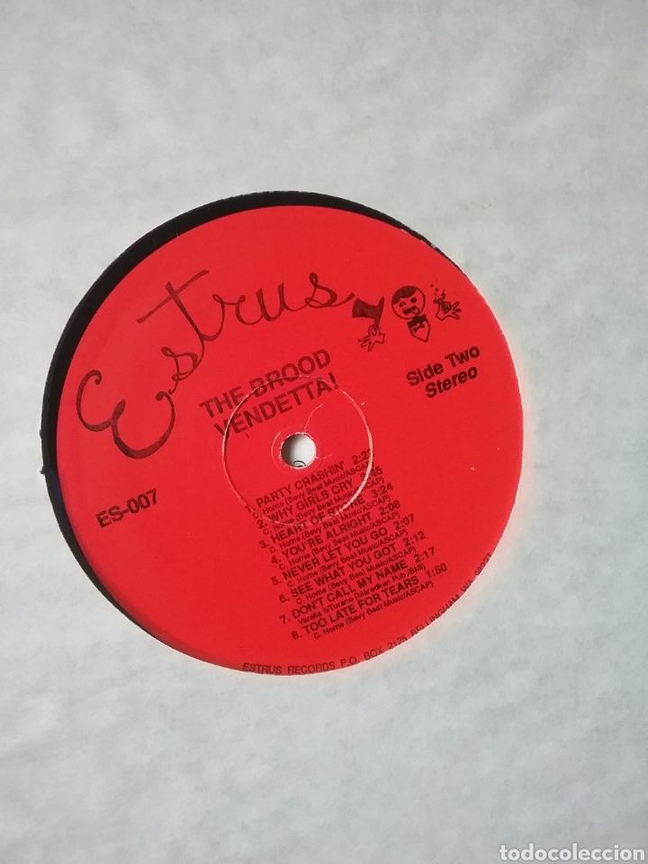 Discos de vinilo: THE BROOD 1992 Estrus Records - Foto 3