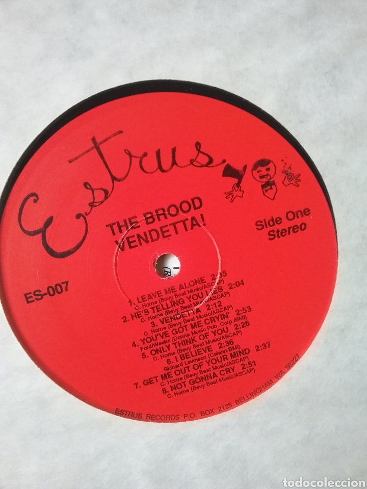 Discos de vinilo: THE BROOD 1992 Estrus Records - Foto 4