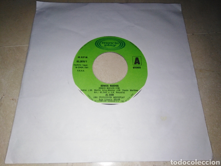 Disques de vinyle: AL DAR-SOMO NUEVOS