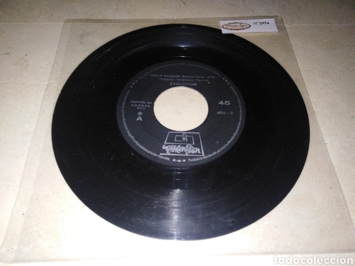 Discos de vinilo: EVOLUTION-FRESCH GARBAGE-ORIGINAL A&Ntilde;O 1969 - Foto 1