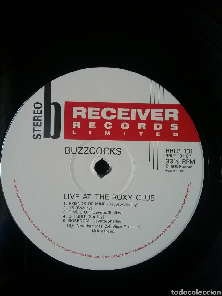 Discos de vinilo: BUZZCOCKS ROXY 1977 Edicion en el 1990 - Foto 4
