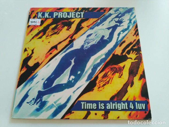 Discos de vinilo: K.K. Project - Time Is Alright 4 Luv - Foto 1
