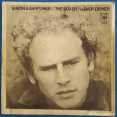 Discos de vinil: SINGLE / SIMON & GARFUNKEL / THE BOXER - BABY DRIVER / CBS 4162 / 1969. Lote 222293248