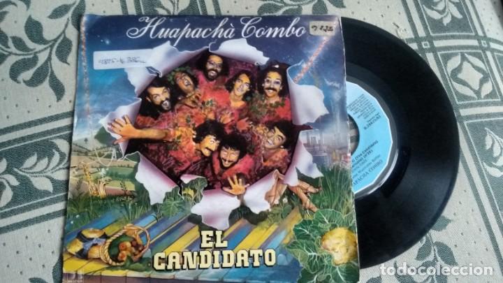 Discos de vinilo: SINGLE ( VINILO) DE HUAPACHA COMBO A&Ntilde;OS 80 - Foto 1