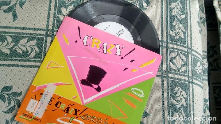 Discos de vinilo: SINGLE (VINILO) DE THE CRAZY LORDS A&Ntilde;OS 80 - Foto 1
