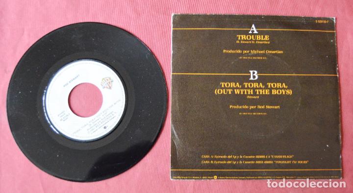 Discos de vinilo: ROD STEWART - TROUBLE - Foto 2