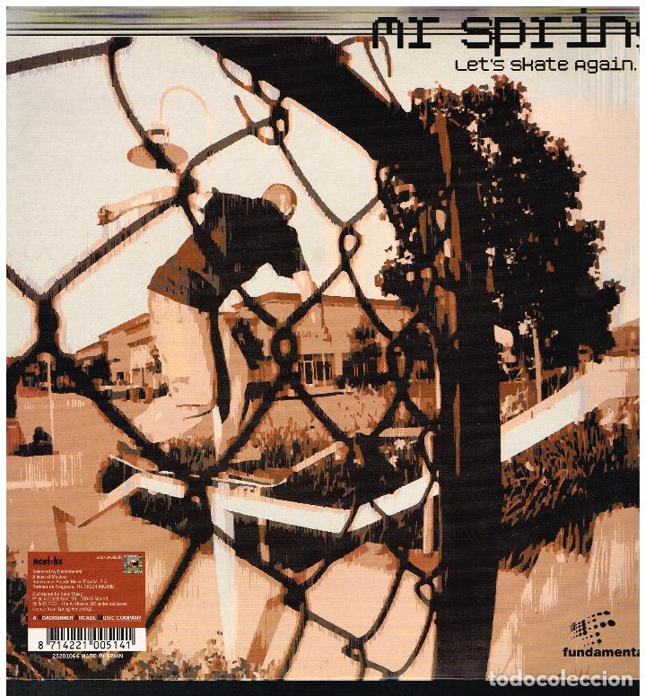 Discos de vinilo: MR. SPRING - LETS SKATE AGAIN - MAXI SINGLE 2001 - Foto 1