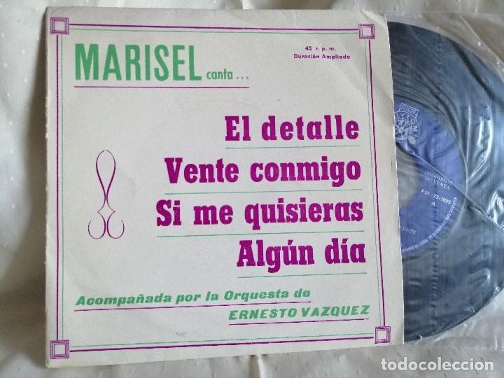 Discos de vinilo: Marisel ep el detalle nuevo - Foto 1