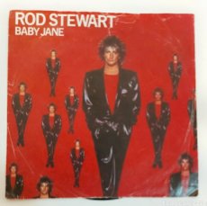 Discos de vinilo: SINGLE ROD STEWART BABE JANE - 1983. Lote 222370287