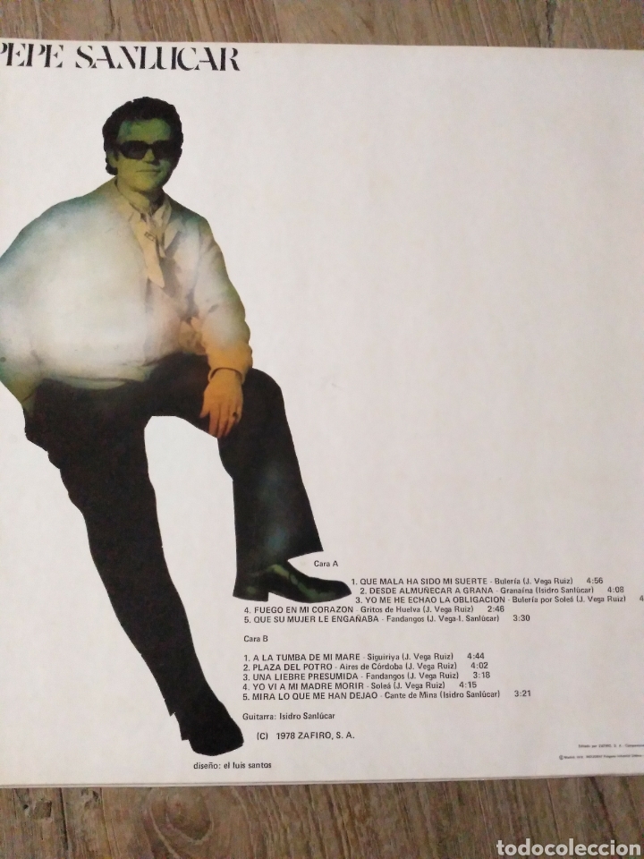 Discos de vinilo: Pepe Sanl&uacute;car - Foto 2