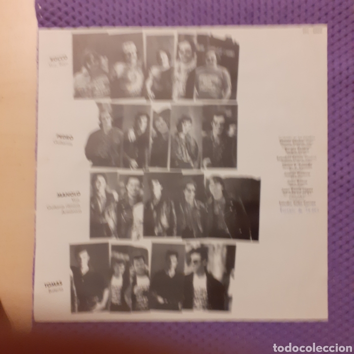 Discos de vinilo: Los Dramaticos. Viento en la cara 1990 EDL 80009 - Foto 8