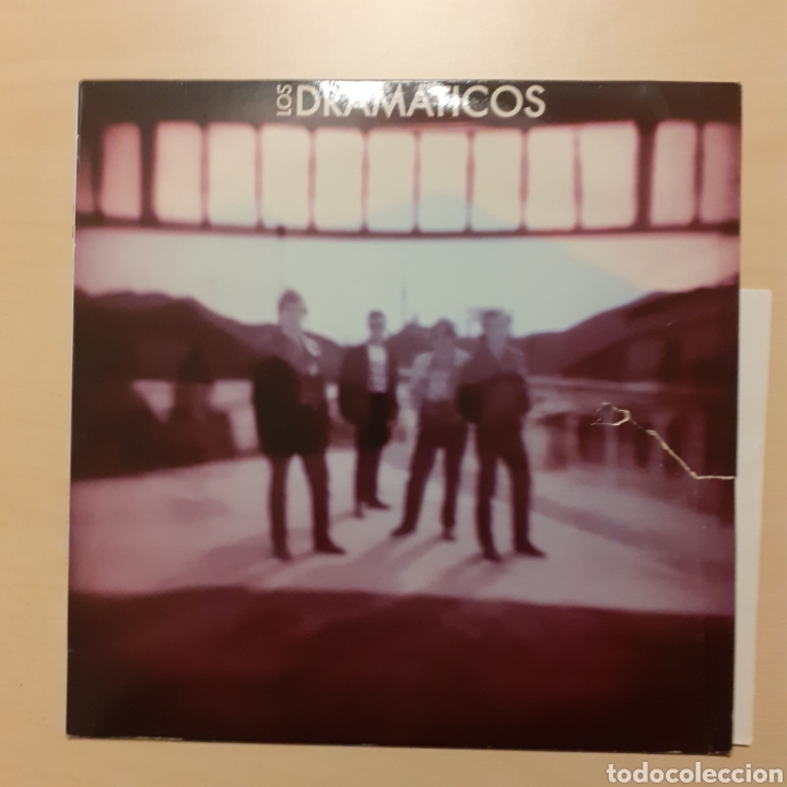 Discos de vinilo: Los Dramaticos. Viento en la cara 1990 EDL 80009 - Foto 1