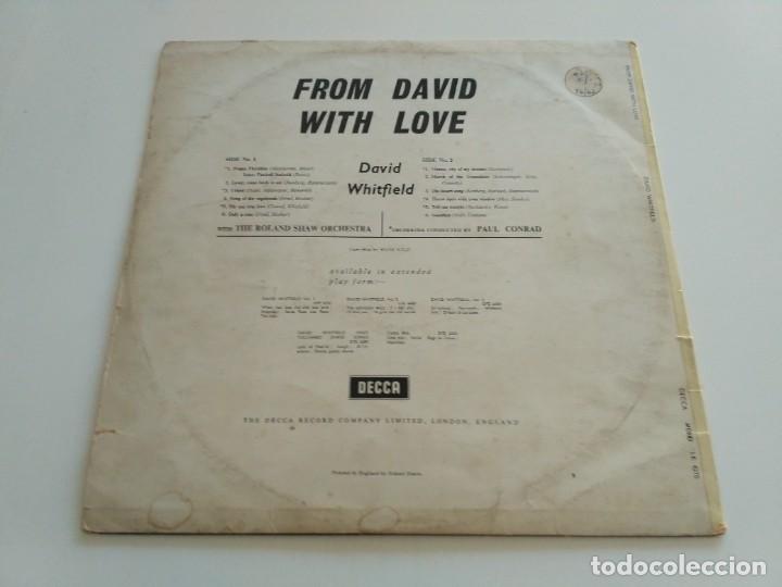 Discos de vinilo: David Whitfield - From David With Love (LP) - Foto 2