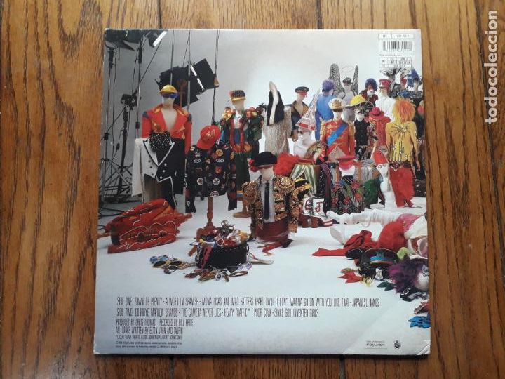 Discos de vinilo: Elton john - reg strikes back - Foto 4