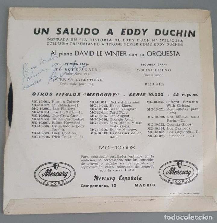 Discos de vinilo: BSO La Historia De Eddy Duchin - Foto 3
