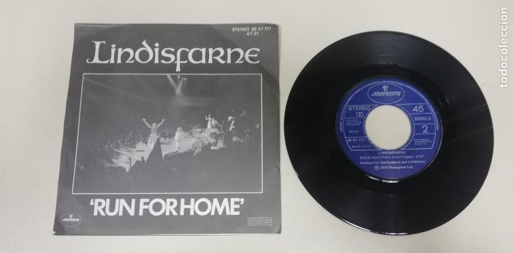 Discos de vinilo: Lindisfarne - Run For Home (7&rdquo;, Single) - Foto 2