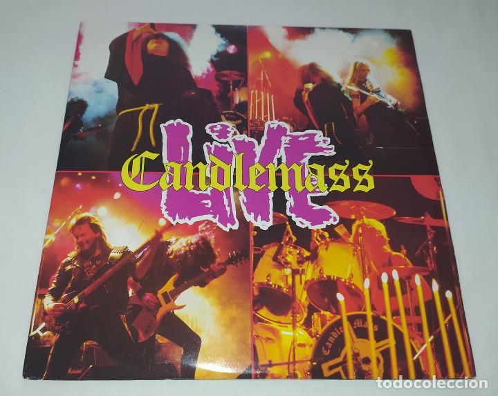 Discos de vinilo: LP CANDLEMASS - LIVE - Foto 1