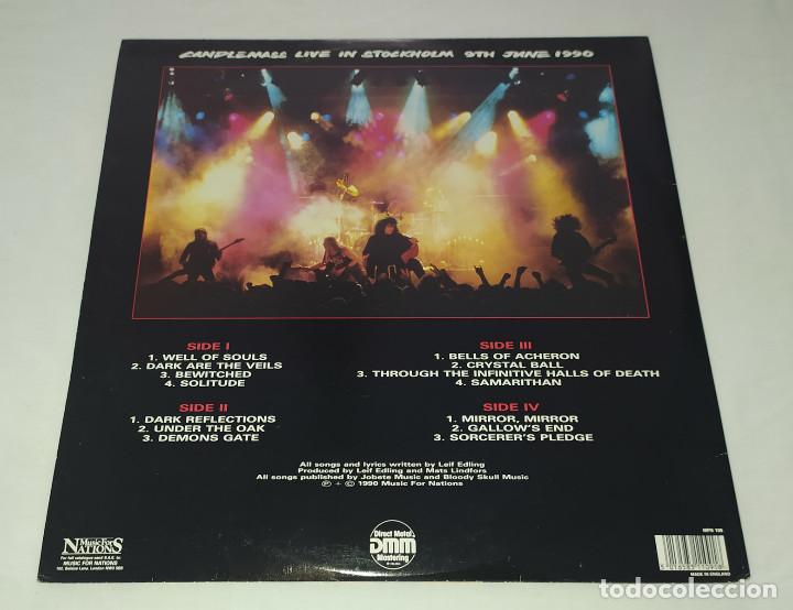 Discos de vinilo: LP CANDLEMASS - LIVE - Foto 2