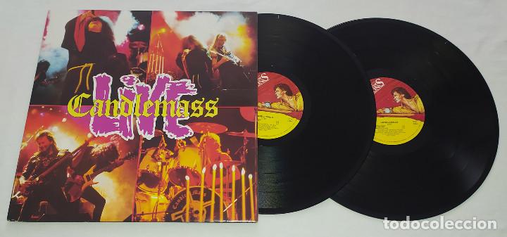 Discos de vinilo: LP CANDLEMASS - LIVE - Foto 3